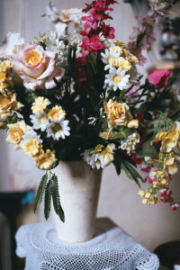 Bouquet de Fleurs - Église de Pimbo - Landes